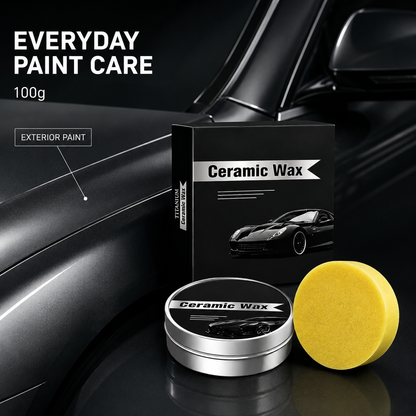 Titanium Ceramic Wax Cream for exterior paint care