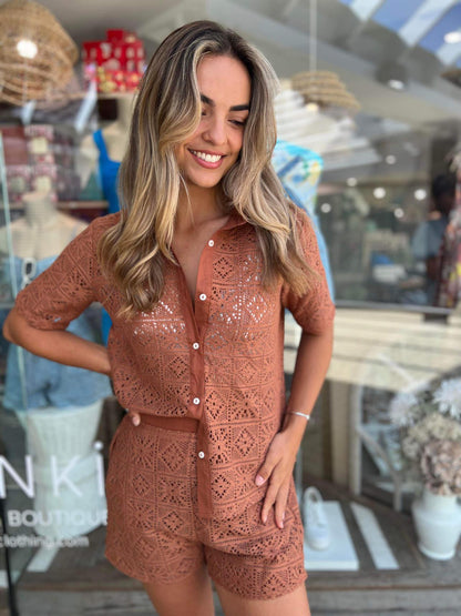 Crochet Lace Shorts