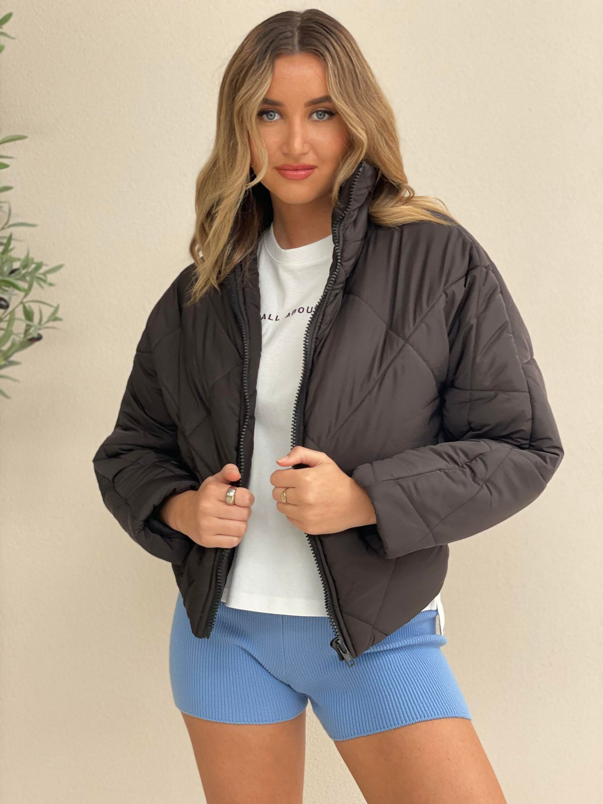 Quilted Puffer Jacket